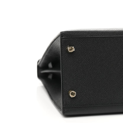 Hermes Epsom Kelly Sellier 32 Black 9 of 13