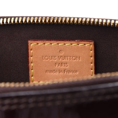 Louis Vuitton Vernis Alma BB Amarante 9 of 9