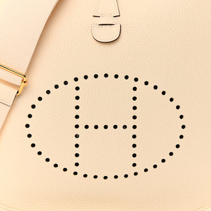 Hermes Taurillon Clemence Evelyne III PM Nata 8 of 12