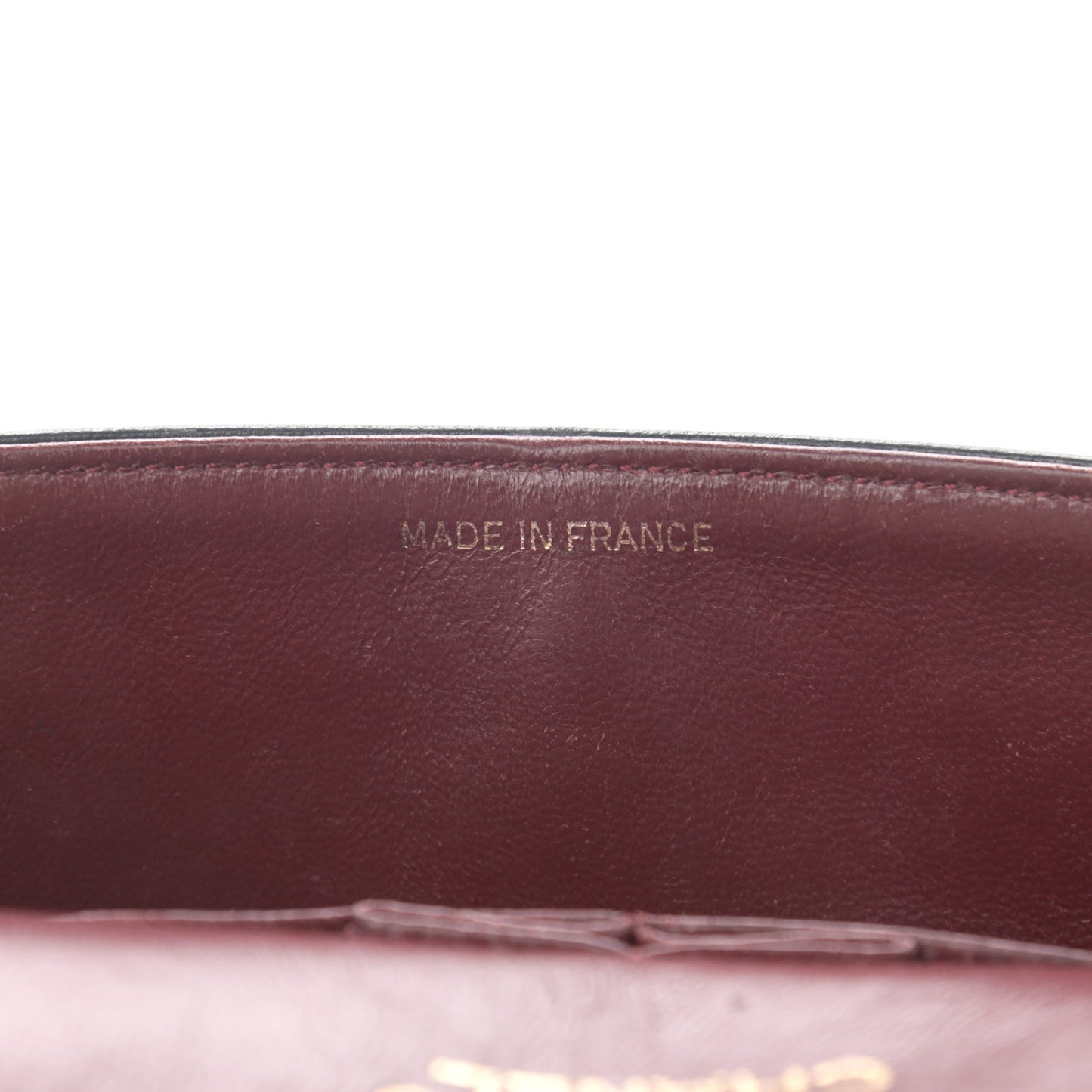 Lambskin Quilted Small Double Flap Black