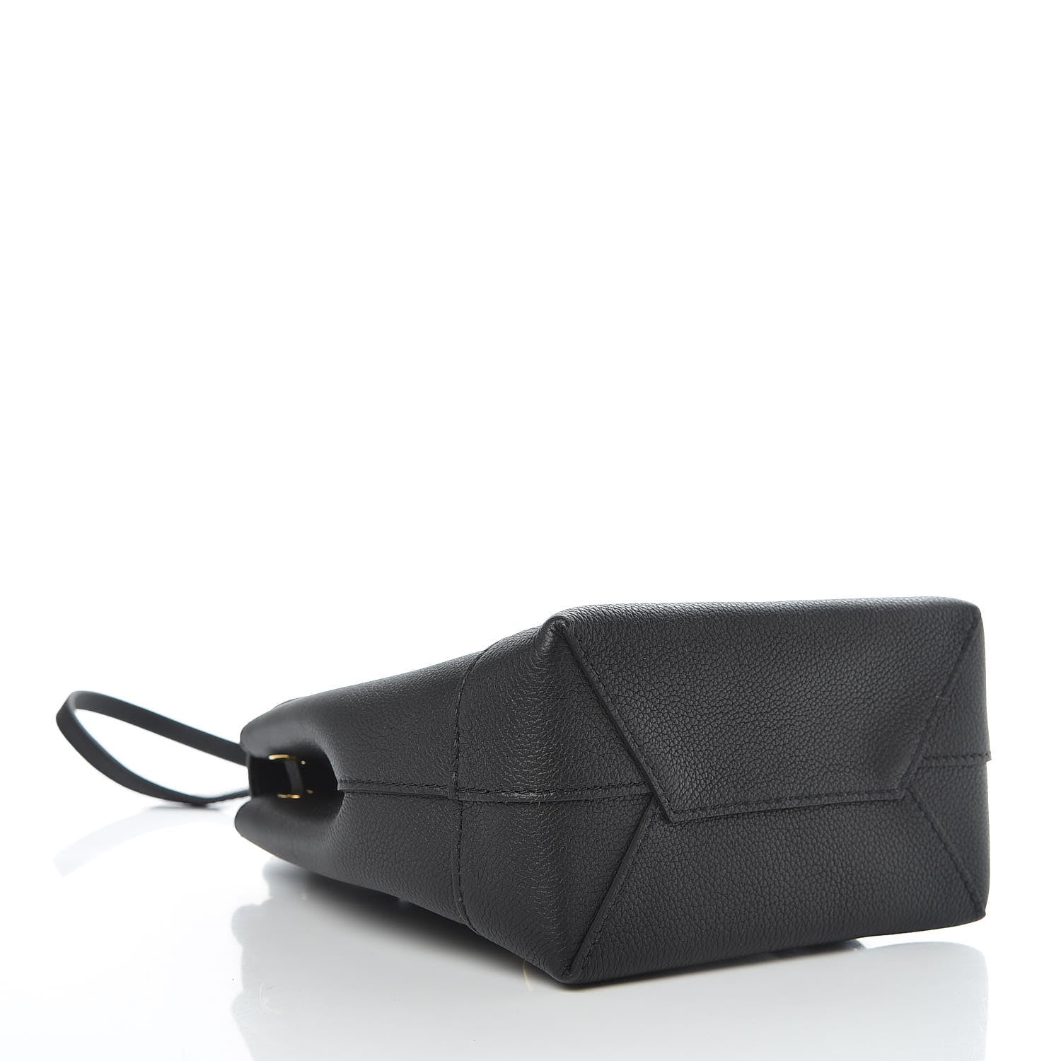 Louis Vuitton Calfskin Lockme Mini Backpack Black 4 of 9