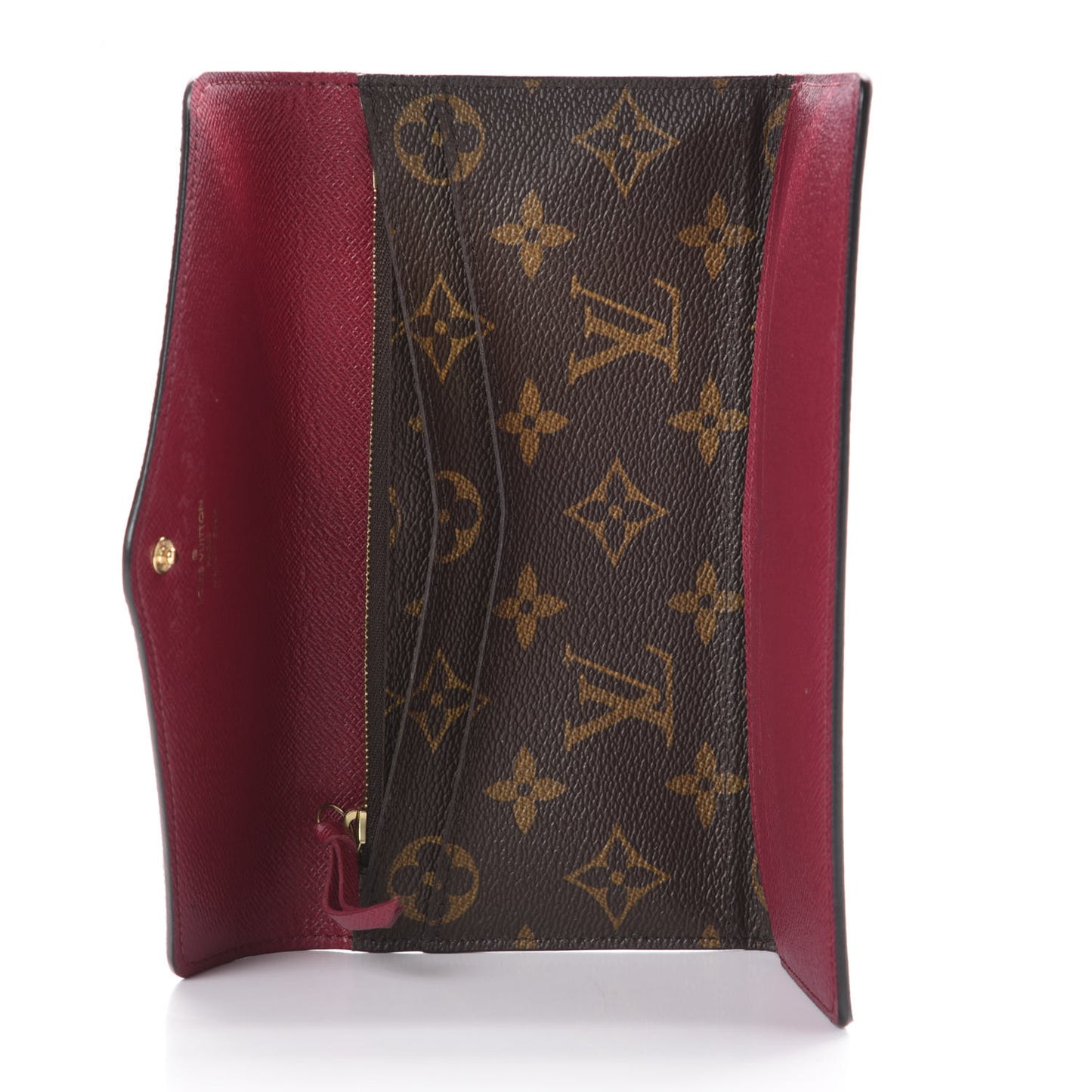 Monogram Josephine Wallet Fuchsia