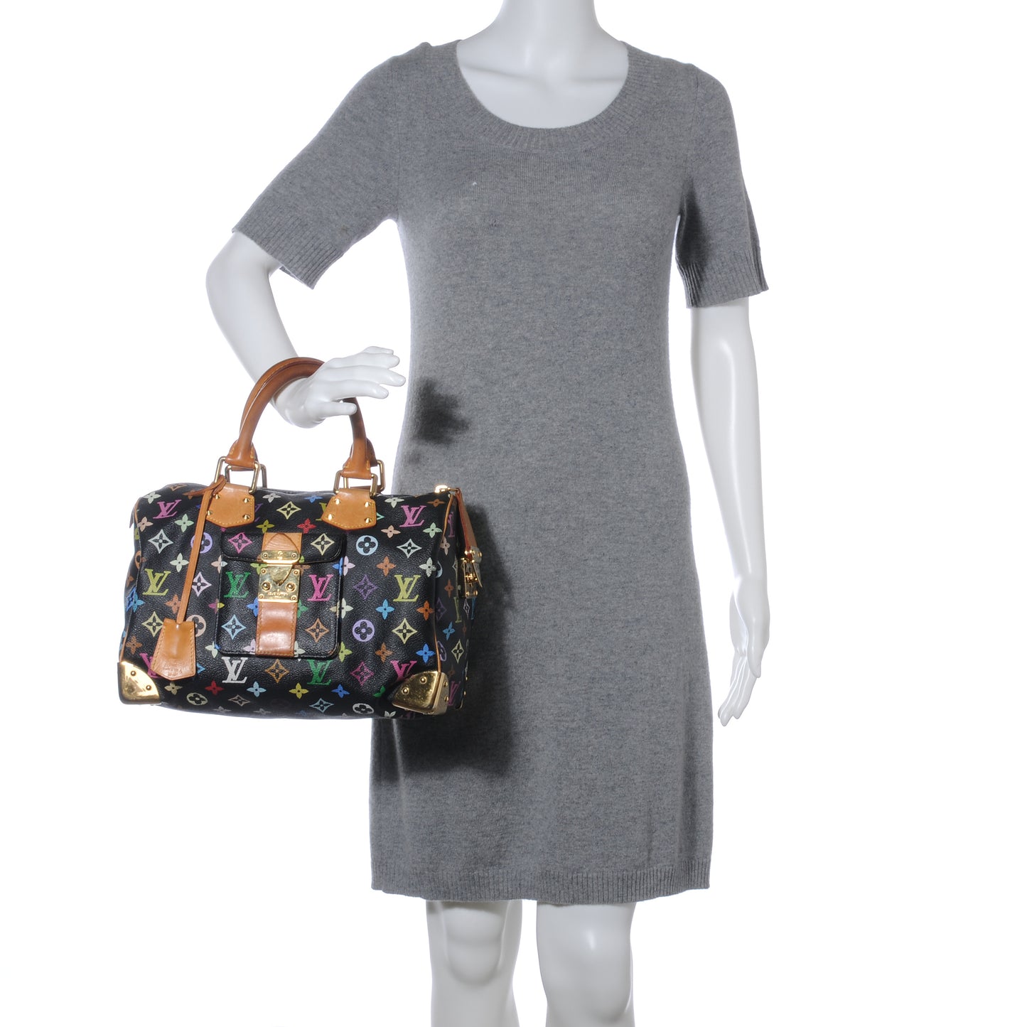 Monogram Multicolor Speedy 30 Black