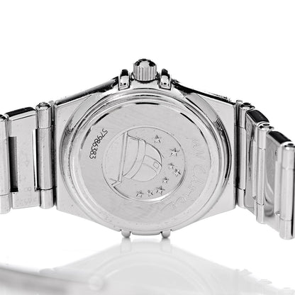 Omega Stainless Steel Diamond Bezel Mother of Pearl 22mm Constellation My Choice Quartz Watch 1465.71.00 6 of 6