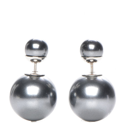 Christian Dior Mise En Dior Tribal Earrings Grey 1 of 5