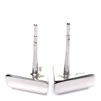 Louis Vuitton Essential V Stud Earrings Silver 4 of 6