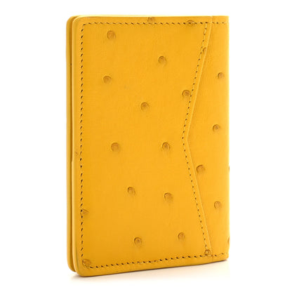 Louis Vuitton Ostrich Pocket Organizer Jaune 3 of 6