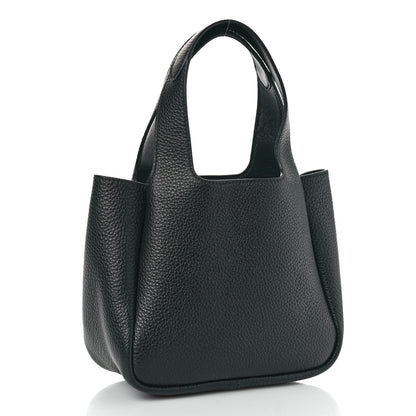 Prada Vitello Daino Soft Mini Dynamique Tote Black 3 of 7