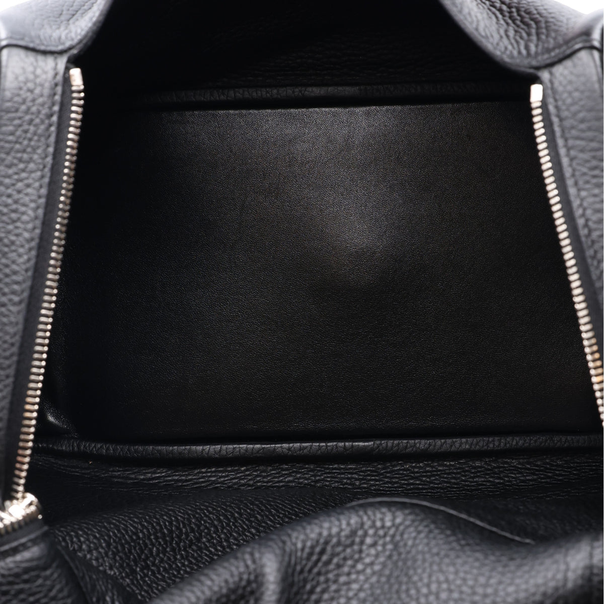 Hermes Taurillon Clemence Lindy 34 Black 5 of 10