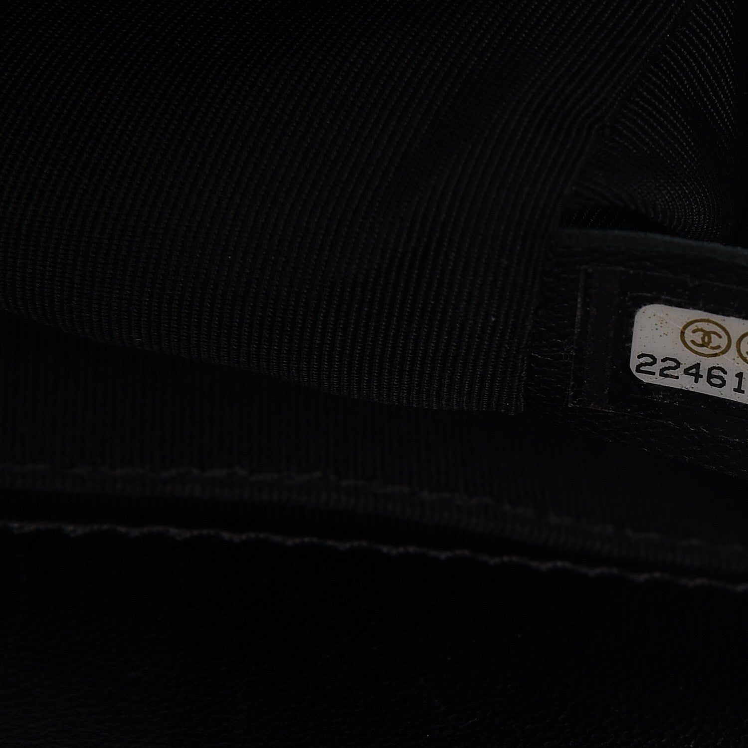 Chanel Lambskin Quilted Medium Boy Flap Black 7 of 12