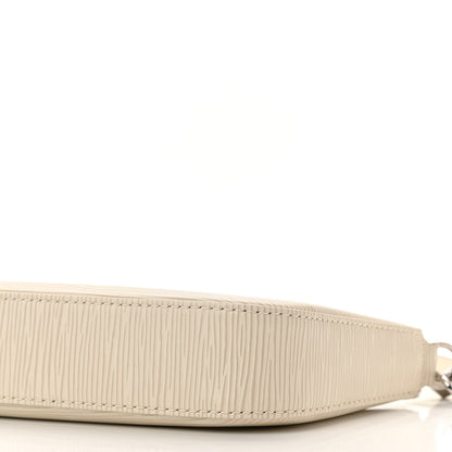 Louis Vuitton Epi Pochette Accessories NM Ivory 10 of 10