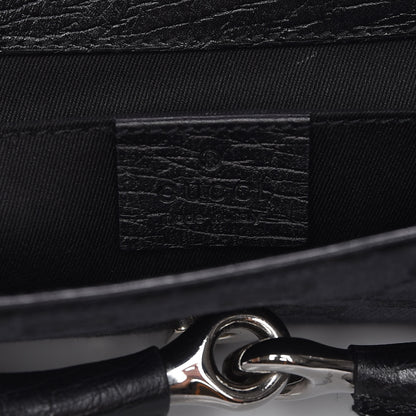 Gucci Monogram Horsebit Clutch Black 5 of 6
