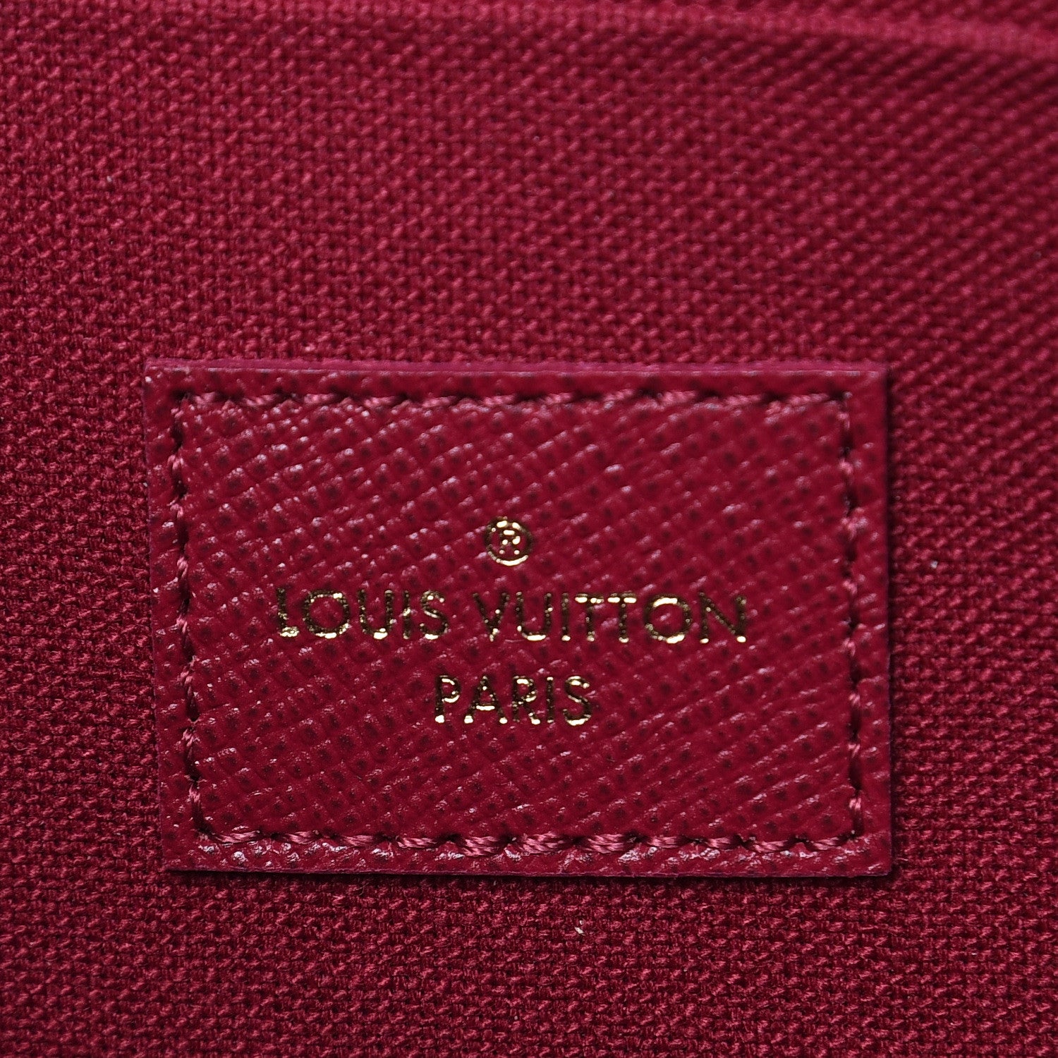 Louis Vuitton Monogram Pochette Felicie Chain Wallet Fuchsia 10 of 13