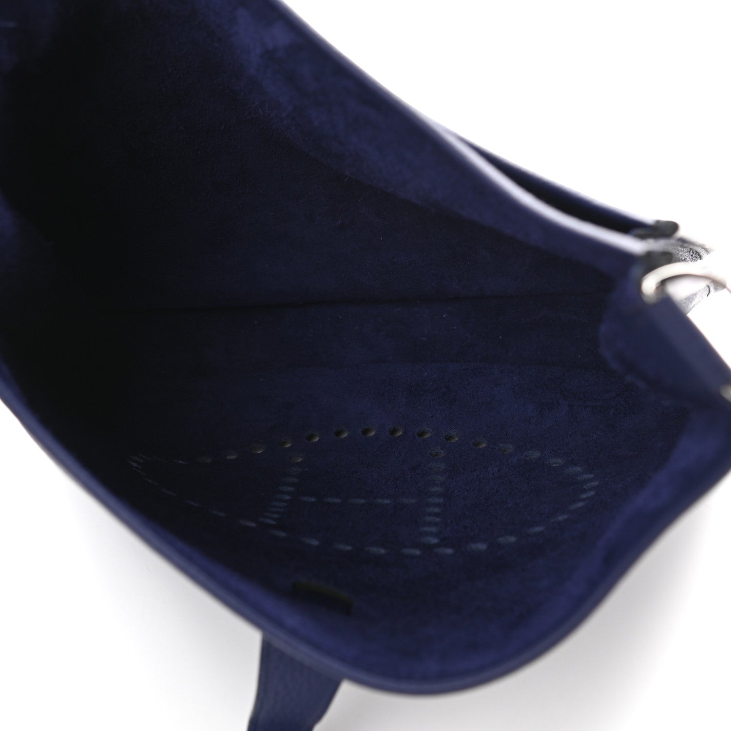Hermes Taurillon Clemence Evelyne III GM Bleu Encre 5 of 9