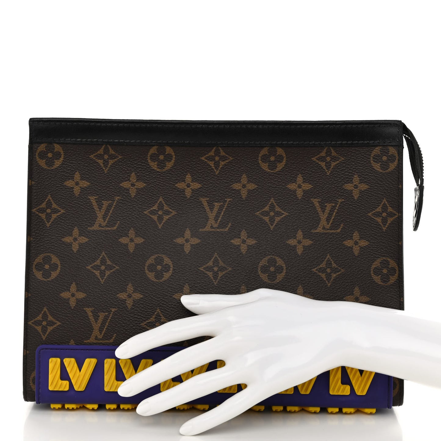 Monogram LV Rubber Pochette Voyage MM