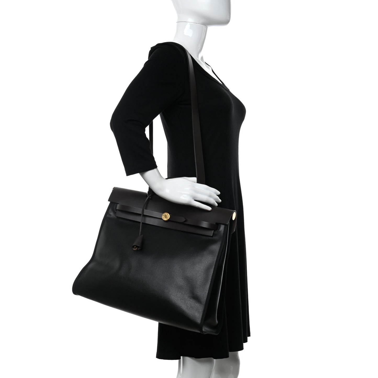 Toile H Berline Vache Hunter Herbag Zip 39 MM Black Ebene