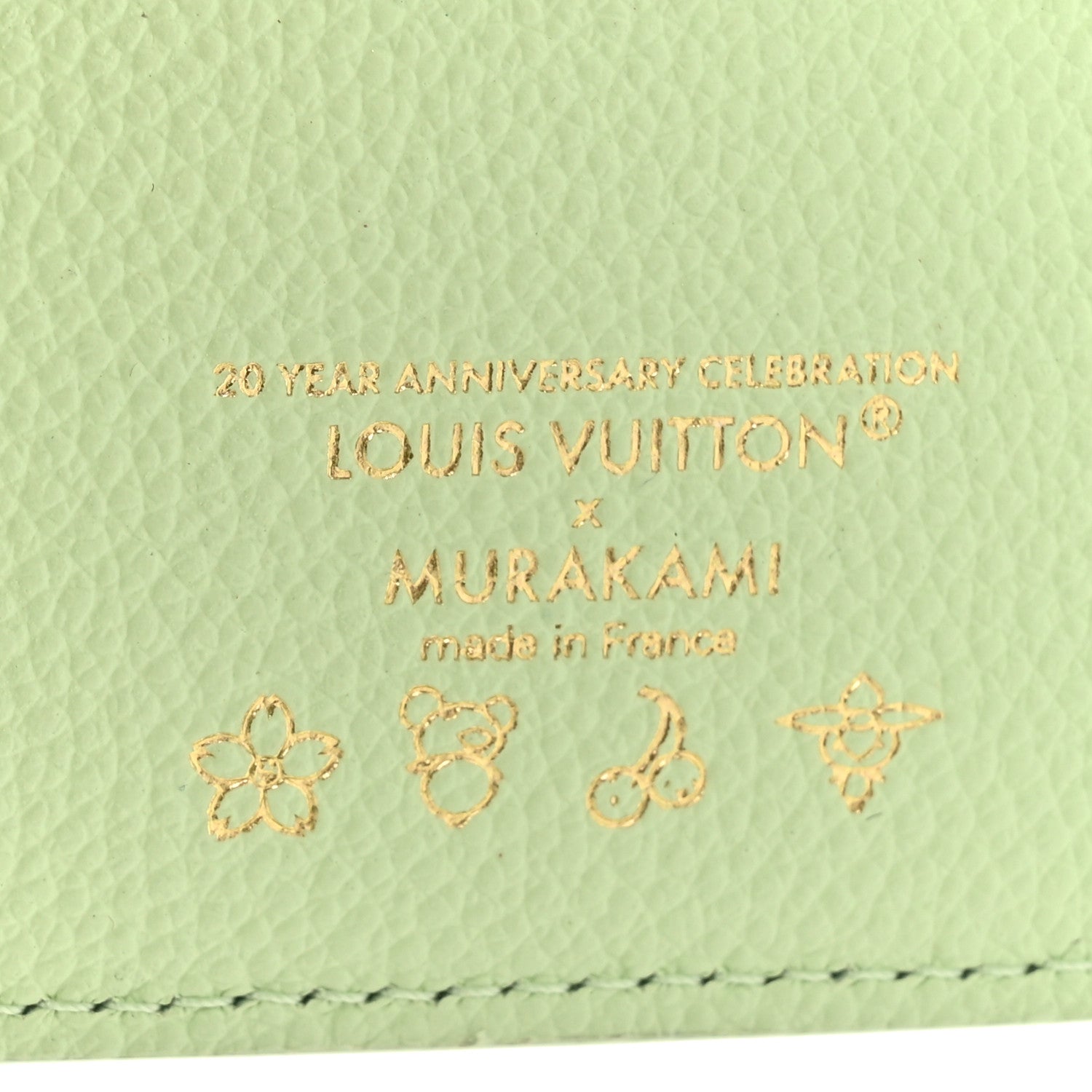 Louis Vuitton X TM Empreinte Monogram Lisa Wallet Green Tea 7 of 8