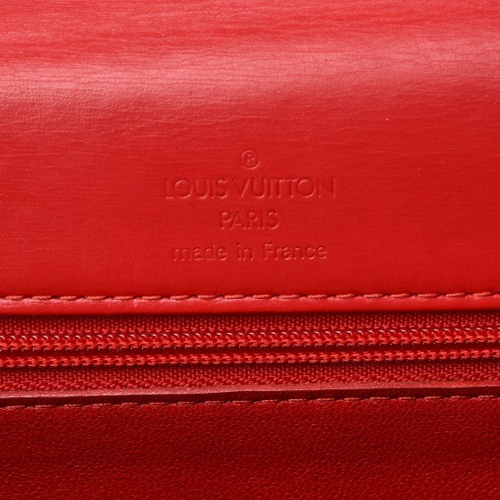 Louis Vuitton Cuir Opera Sparte Rouge 11 of 26