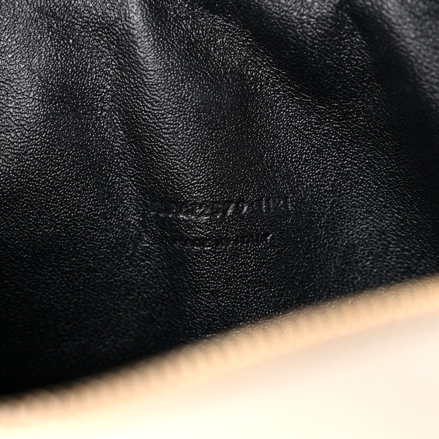 Grain De Poudre Matelasse Monogram Mini Lou Camera Bag Crema Soft
