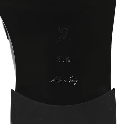 Louis Vuitton Monogram Calfskin Academy Loafers 36.5 Black 7 of 8