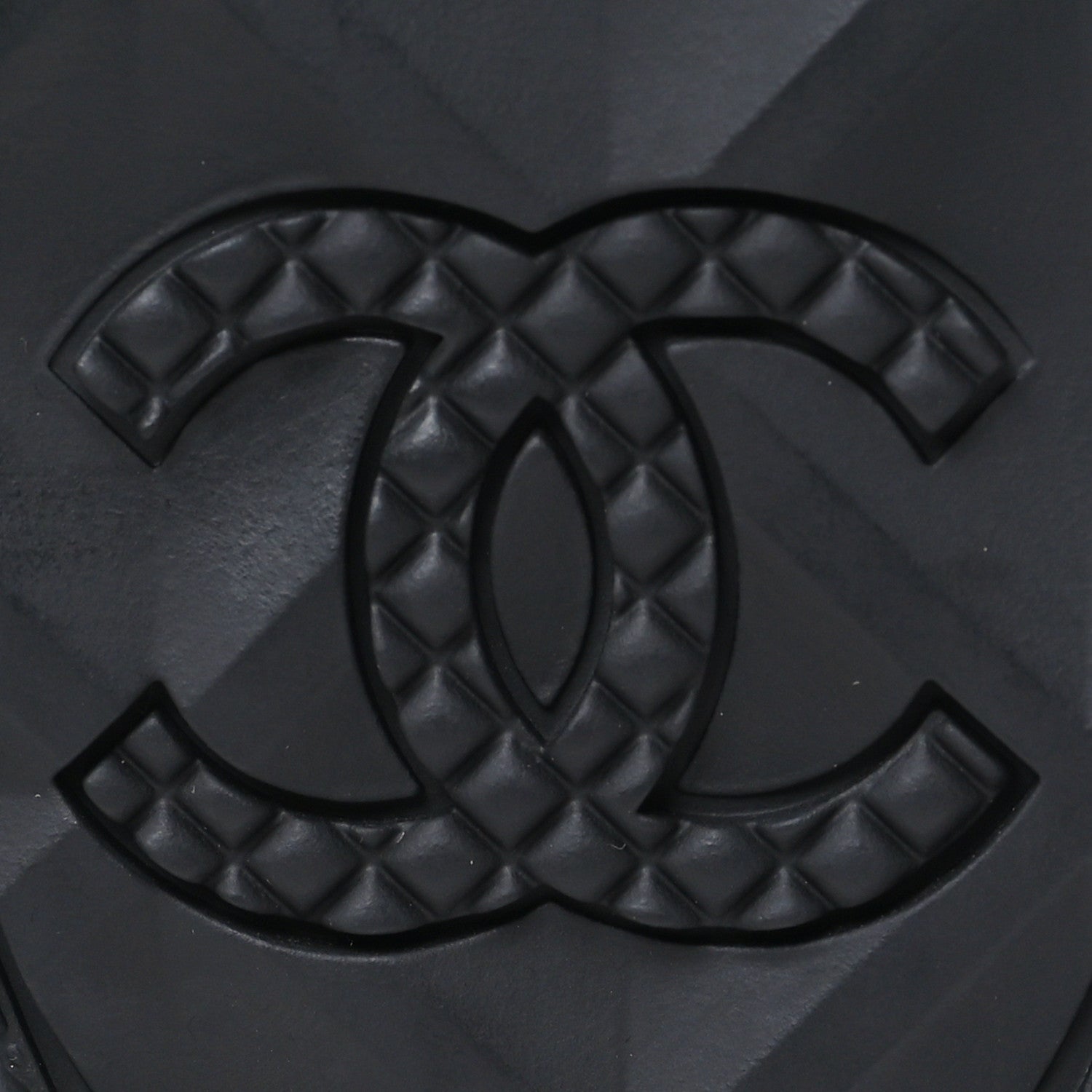 Chanel Caoutchouk CC High Boots 38 Black 7 of 10