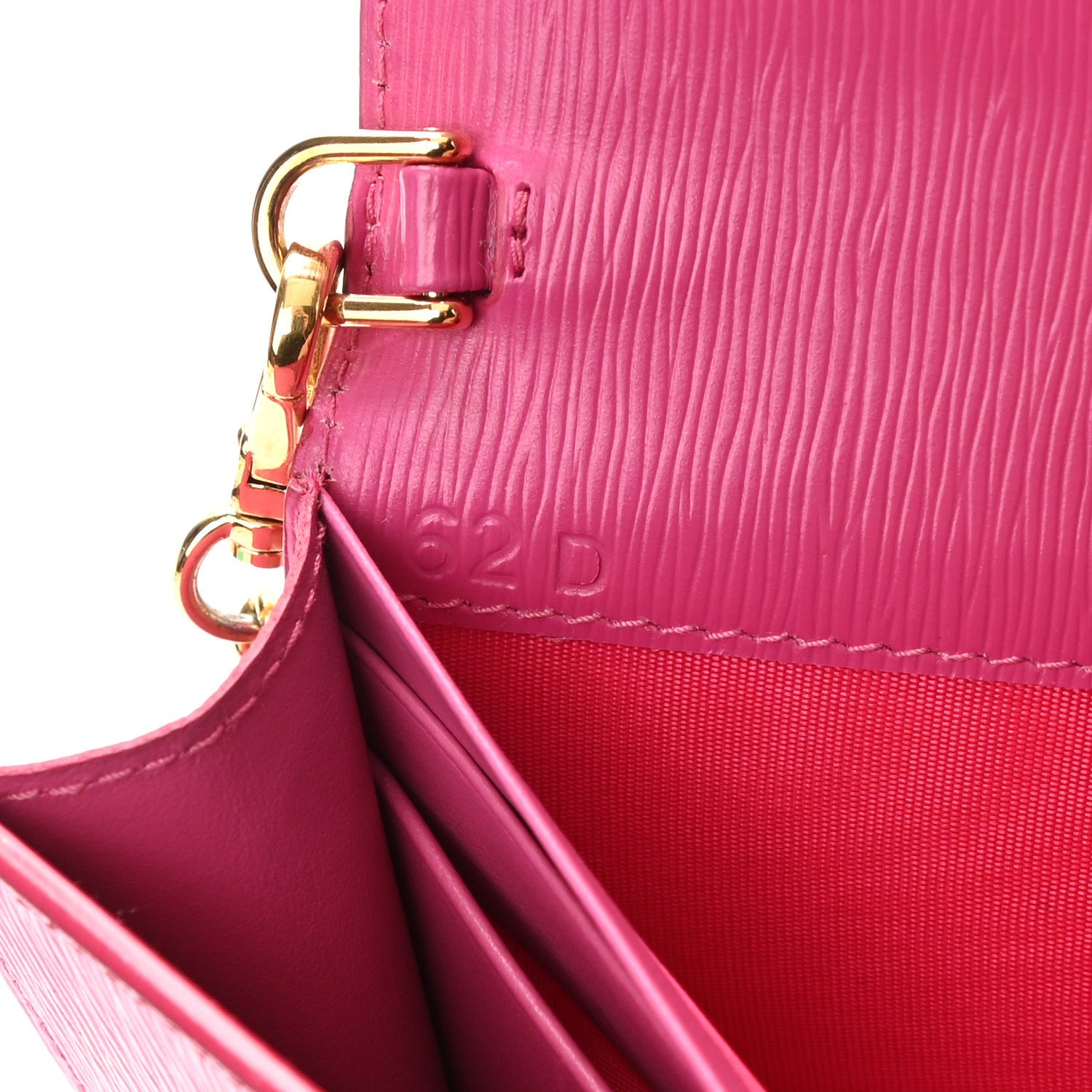 Prada Vitello Move Metal Mini Crossbody Bag Fuxia 7 of 9