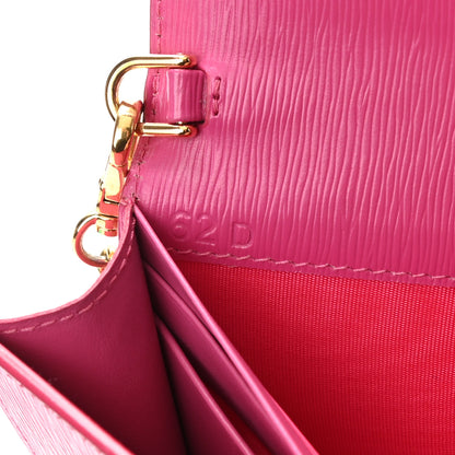 Prada Vitello Move Metal Mini Crossbody Bag Fuxia 7 of 9