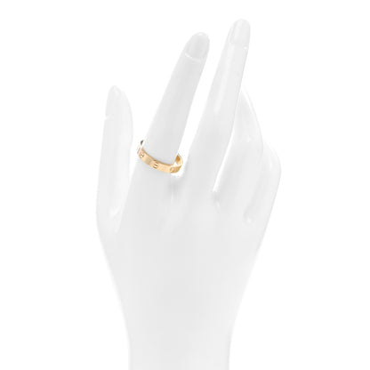 Cartier 18K Yellow Gold 3.5mm LOVE Wedding Band Ring 60 9 2 of 5