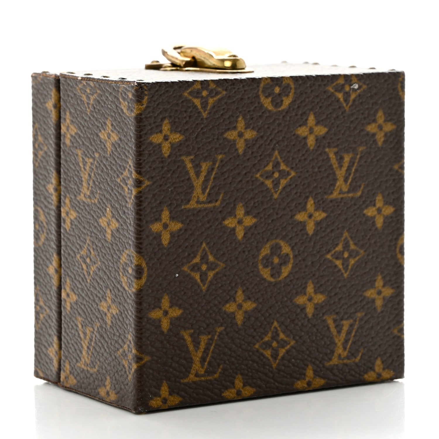 Louis Vuitton Monogram Ring Box Mini Trunk Case 4 of 7
