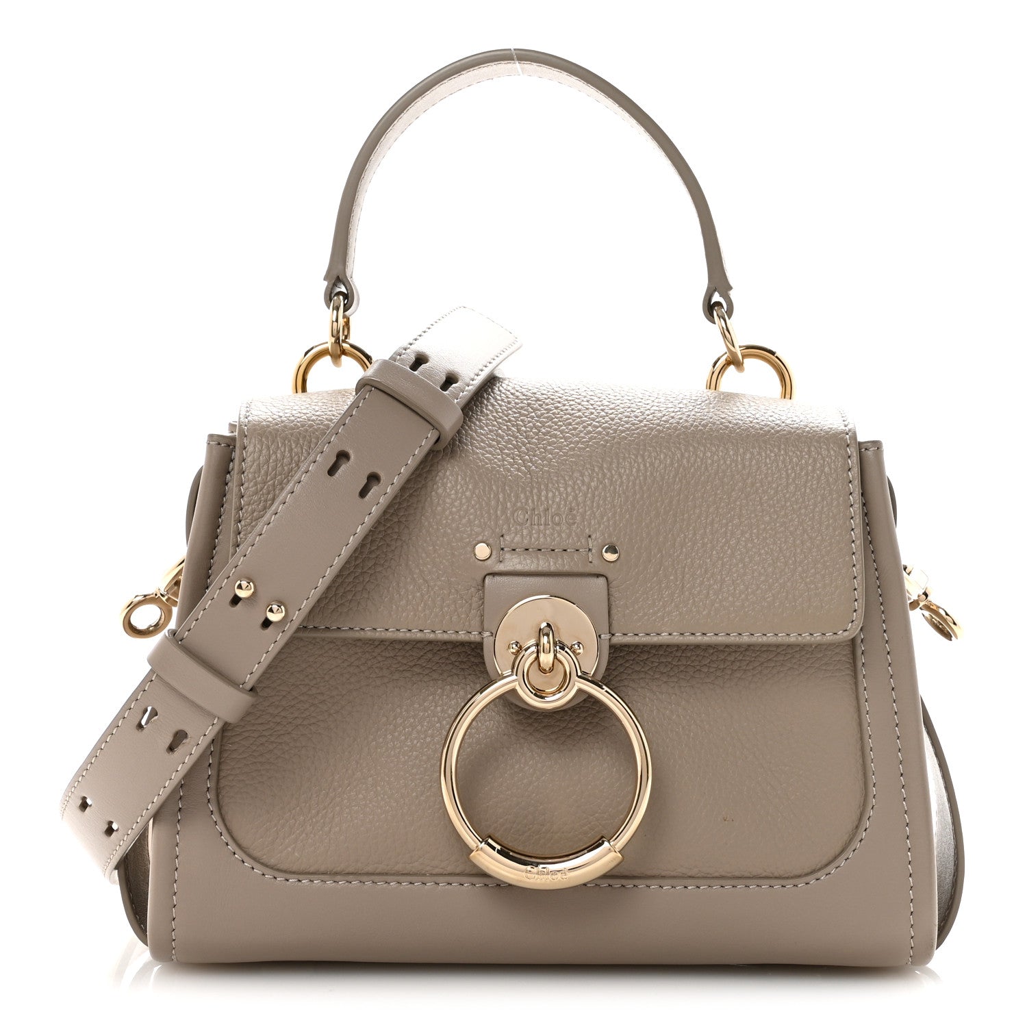Chloe Calfskin Mini Tess Day Bag Motty Grey 1 of 9