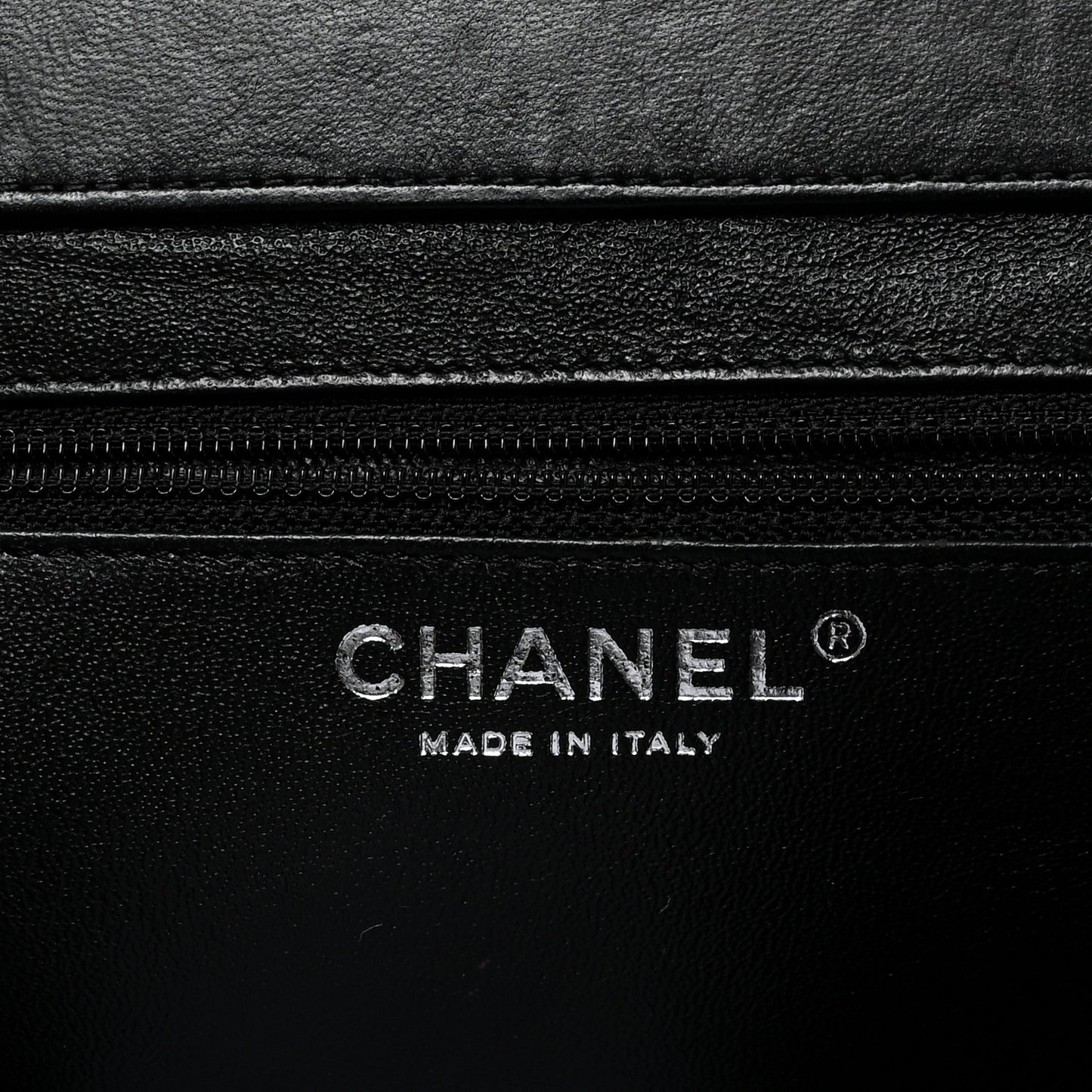 Lambskin Quilted Clutch Black