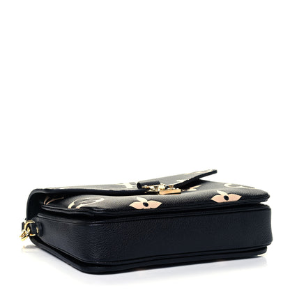 Louis Vuitton Empreinte Monogram Giant Pochette Metis Black Beige 4 of 8