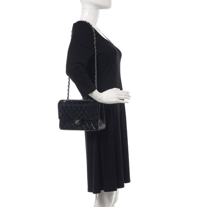 Chanel Patent Quilted Medium Double Flap Black 3 of 15