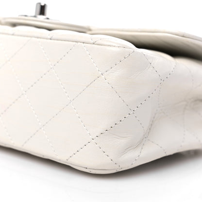 Chanel Calfskin Quilted Mini Rectangular Flap White 9 of 13