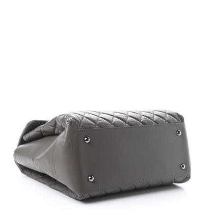 Chanel Aged Calfskin Medium Lady Pearly Flap Grey 4 of 15