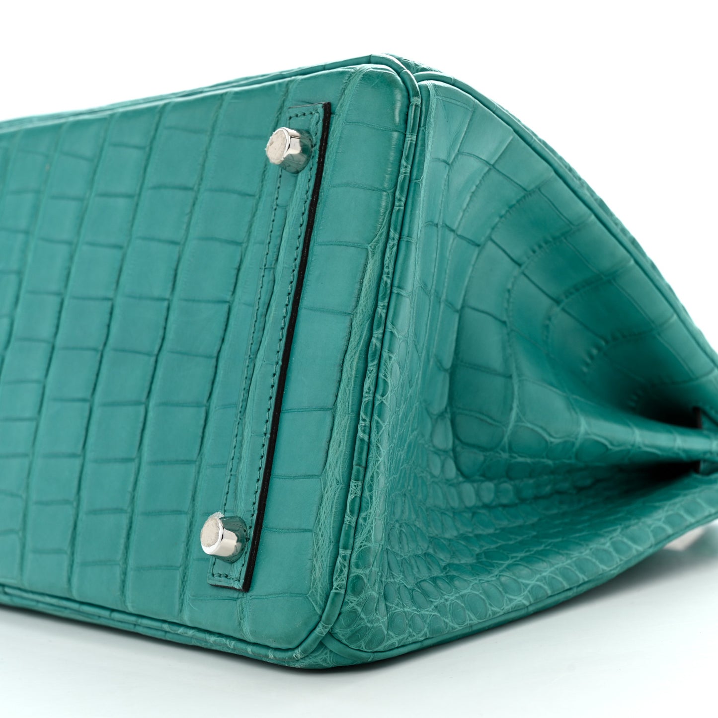 Matte Alligator Birkin 30 Bleu Paon