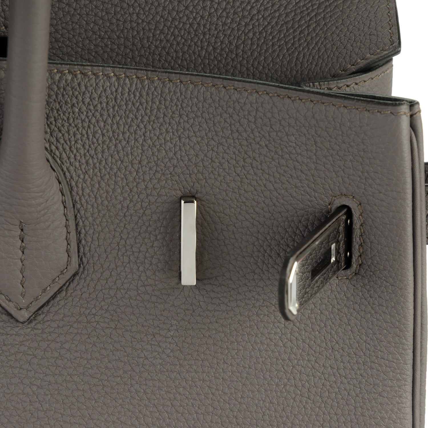 Hermes Togo Birkin 35 Etain 16 of 24