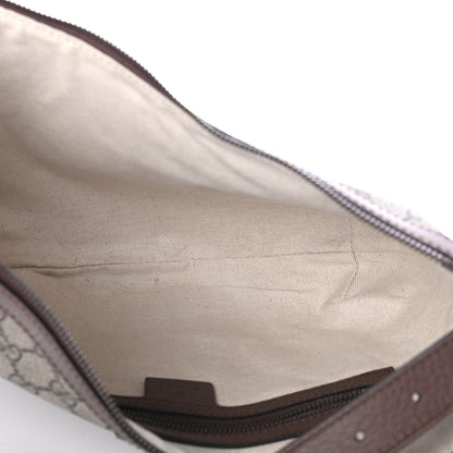 Gucci GG Supreme Monogram Web Small Ophidia Half Moon Hobo Brown 4 of 4