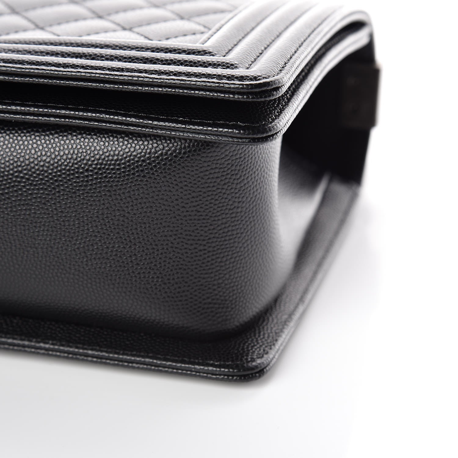 Chanel Caviar Quilted Medium Boy Flap Black 6 of 10