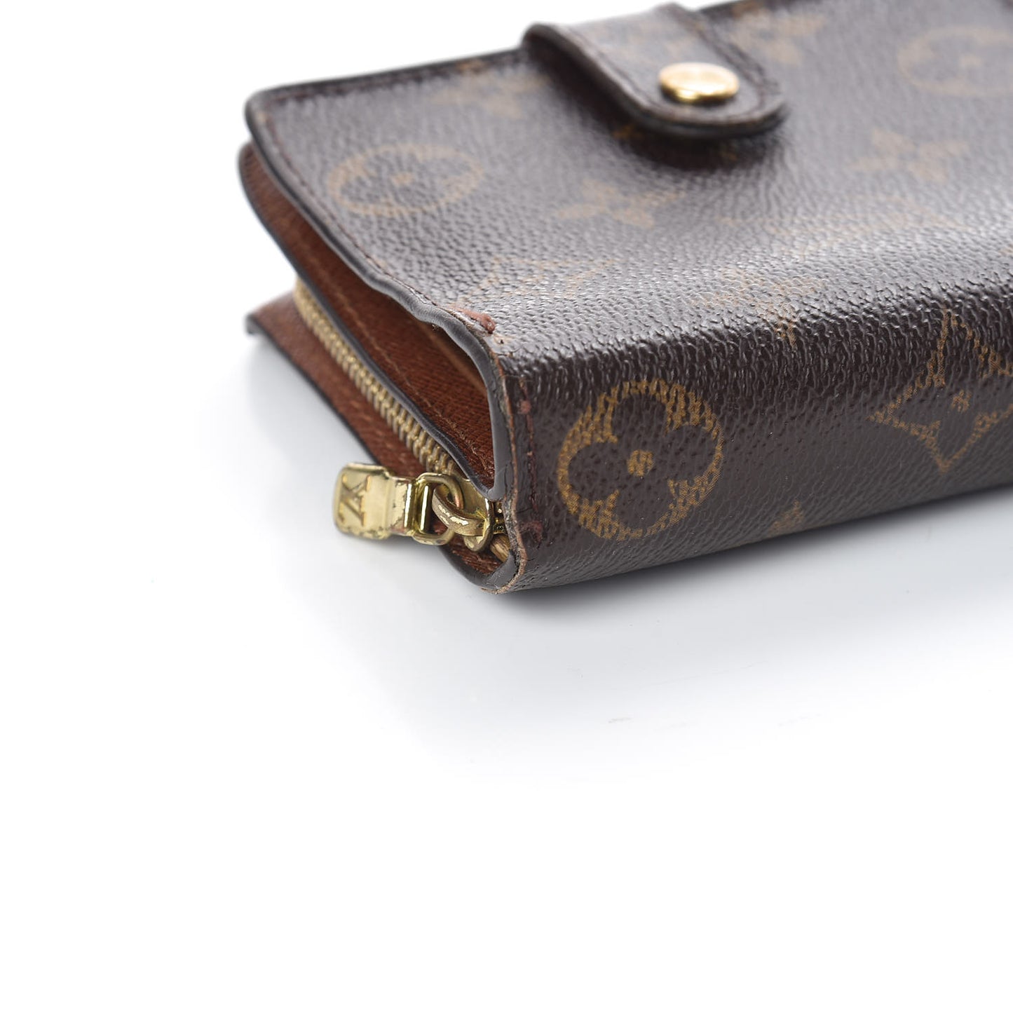 Monogram Compact Zippe Zipped Wallet