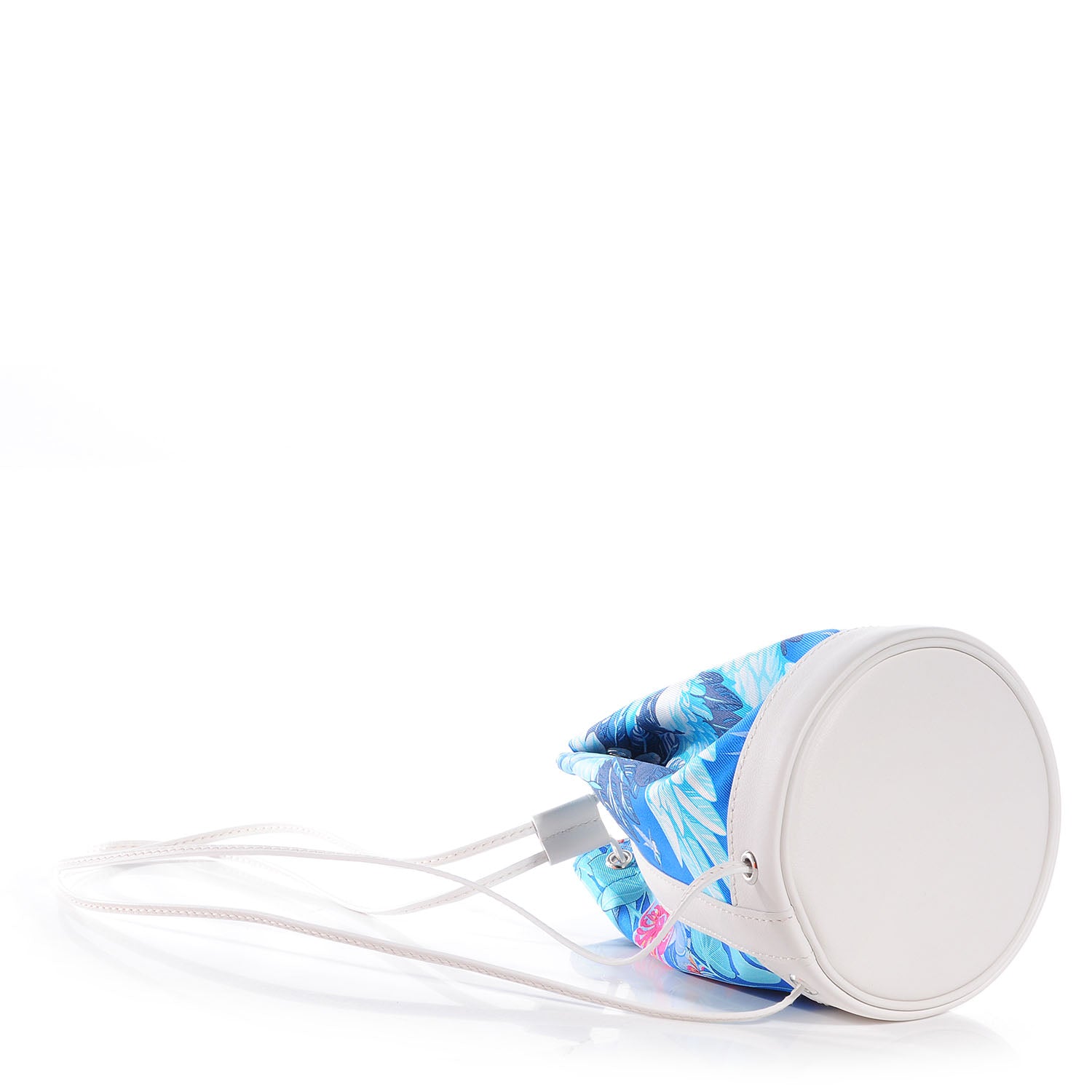 Hermes Silk Swift Flamingo Party Small Soie Cool Mykonos White 5 of 8