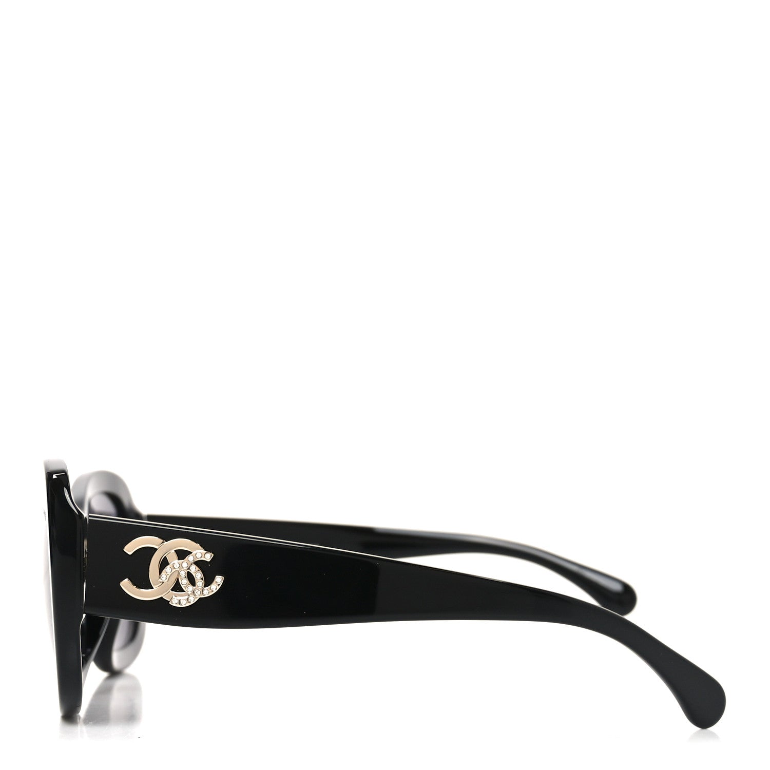Chanel Acetate Polarized CC Sunglasses 5468-B-A Black 1815514