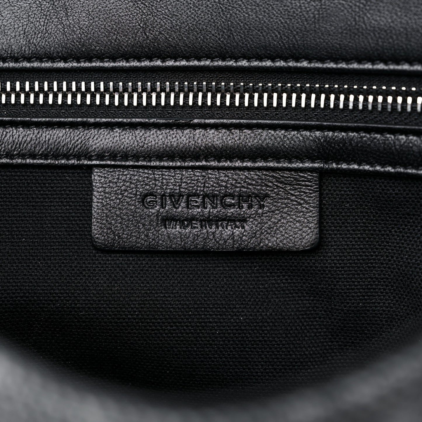 Tweed Wool Calfskin Medium Pandora Pure Flap Bag Dark Grey Black