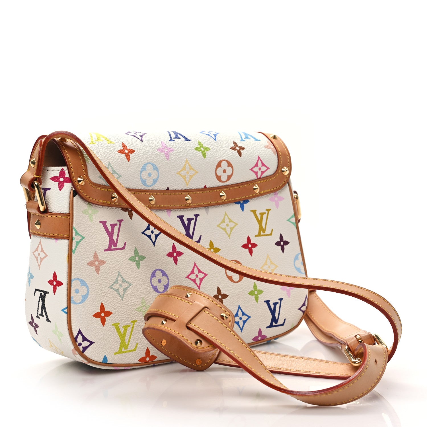 Louis Vuitton Monogram Multicolor Sologne White 3 of 9