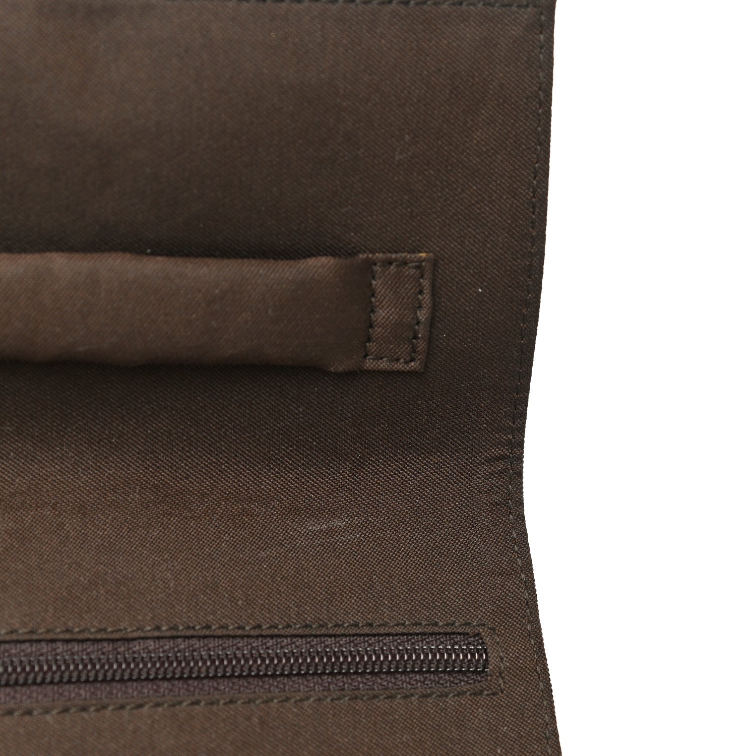 Gucci Nylon Accessory Case Dark Brown 9 of 10