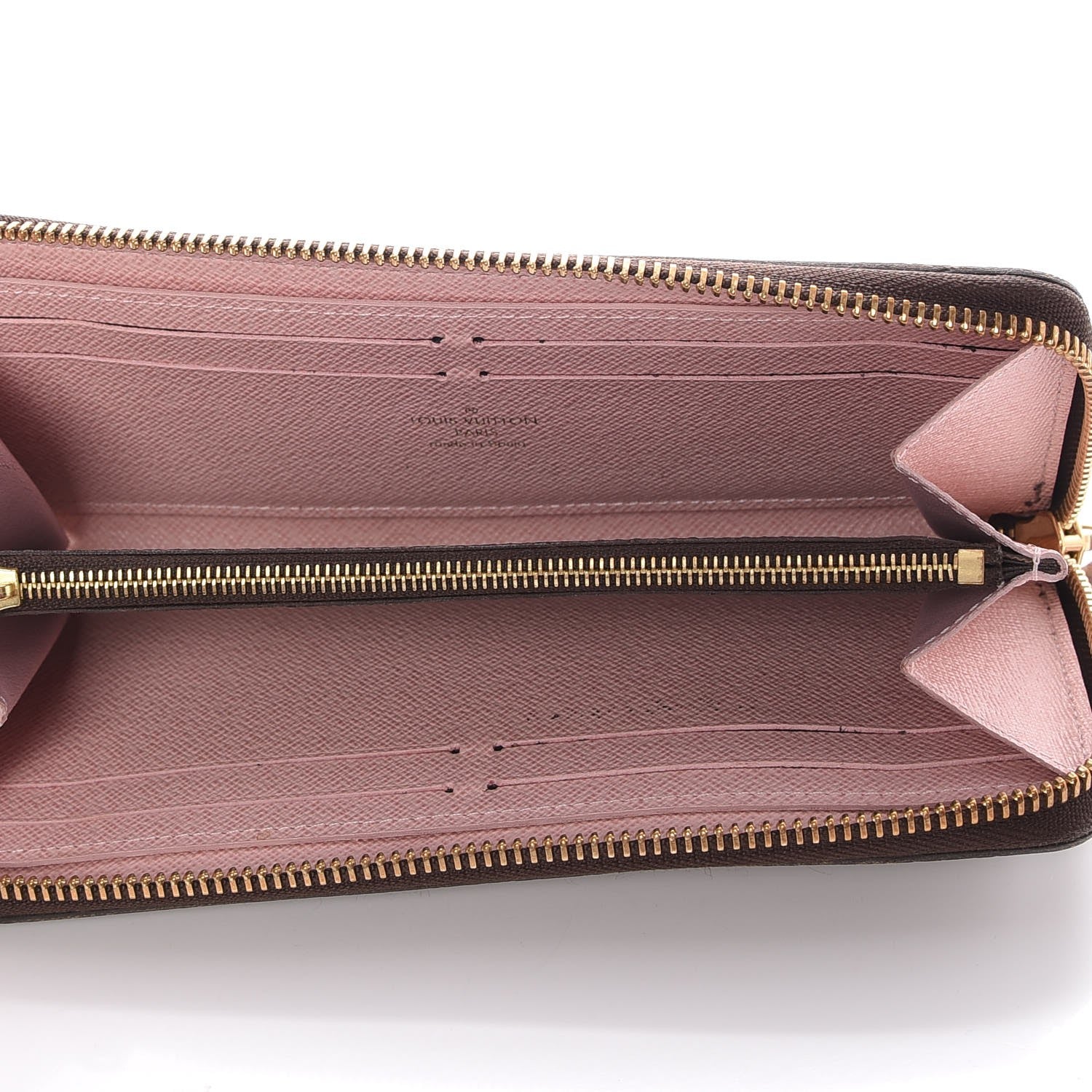 Louis Vuitton Monogram Clemence Wallet Rose Ballerine 5 of 10