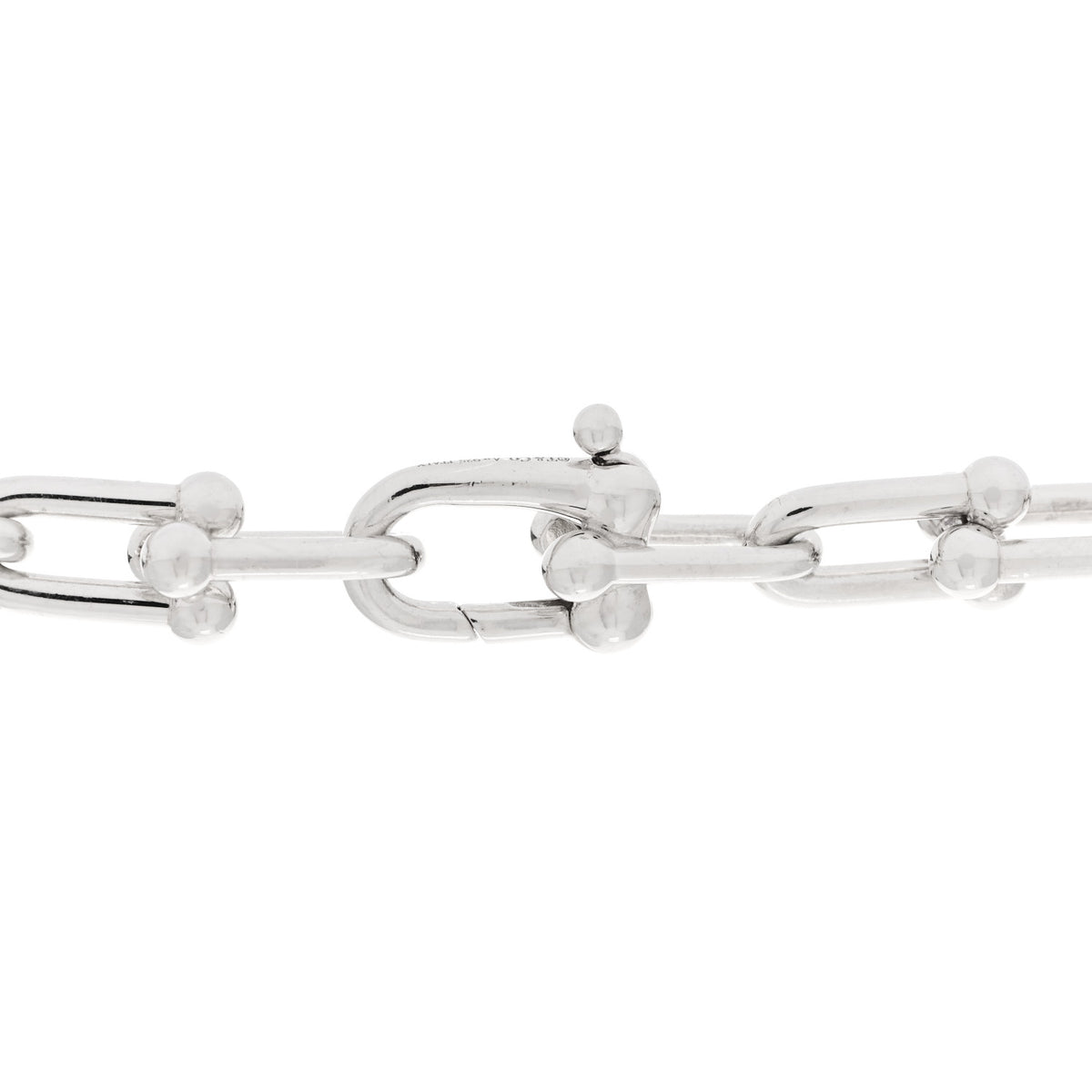 Sterling Silver HardWear Graduated Link Necklace