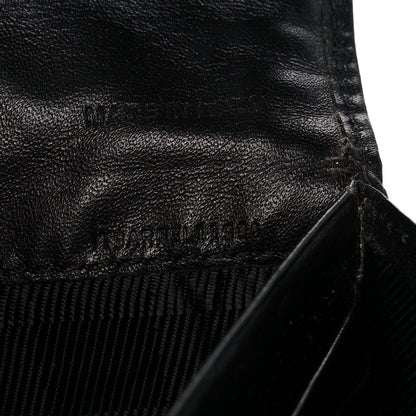 Burberry Calfskin Quilted Continental Wallet Black 8 of 13