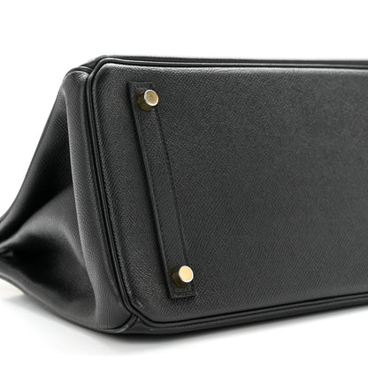 Hermes Epsom BIRKIN 30 Black 9 of 15