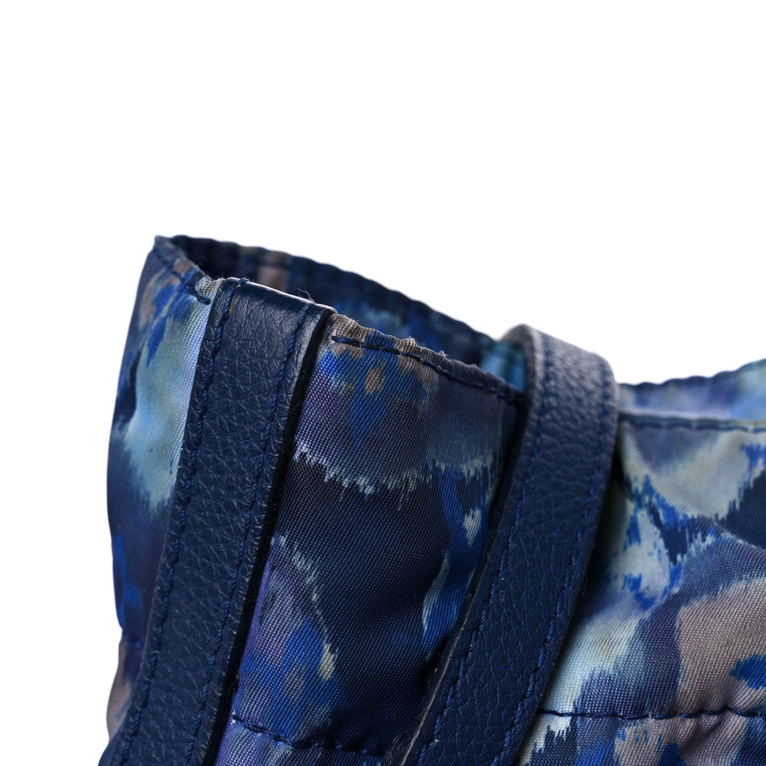 Louis Vuitton Nylon Monogram Ikat Noefull MM Grand Blue 19 of 28